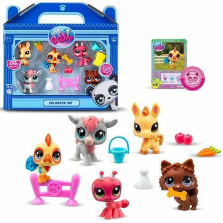 Figuras Acción Niños Bandai Littlest Pet Shop Set Animales - Compra online en MegaJuguetes