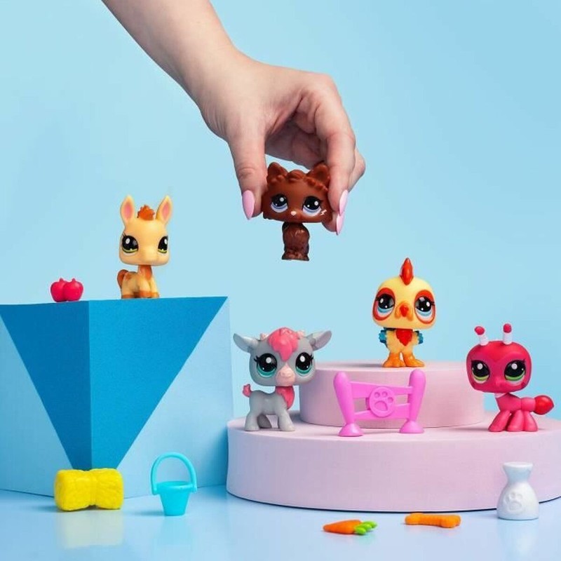 Figuras Acción Niños Bandai Littlest Pet Shop Set Animales