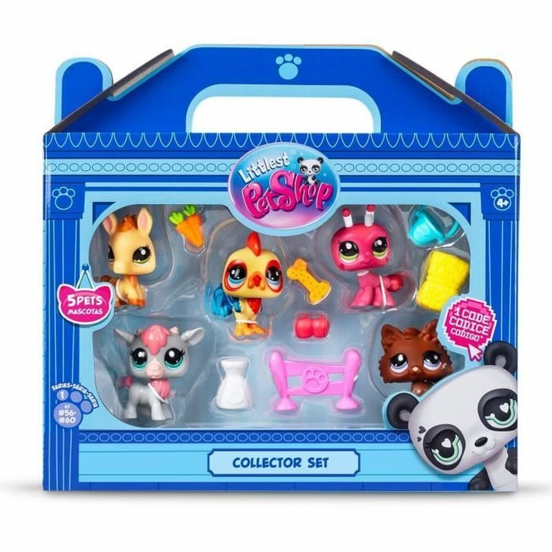 Figuras Acción Niños Bandai Littlest Pet Shop Set Animales