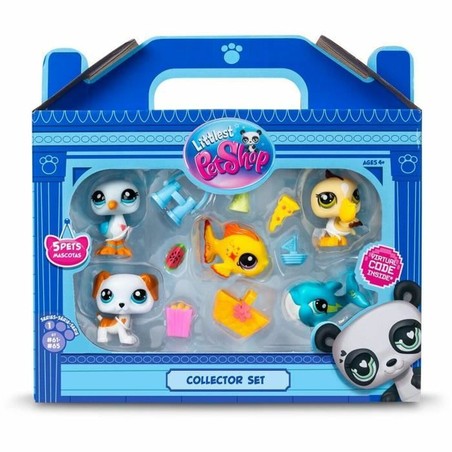 Figuras Acción Niños Bandai Littlest Pet Shop – Set de Animales Plástico