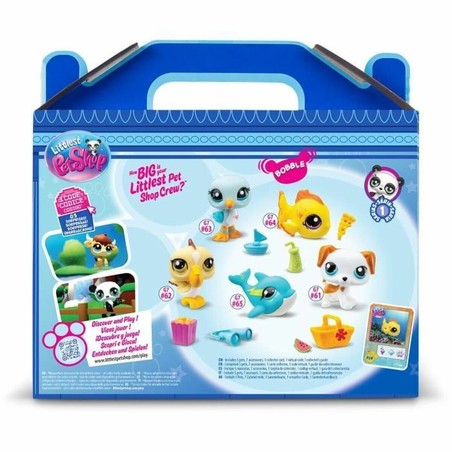 Figuras Acción Niños Bandai Littlest Pet Shop – Set de Animales Plástico