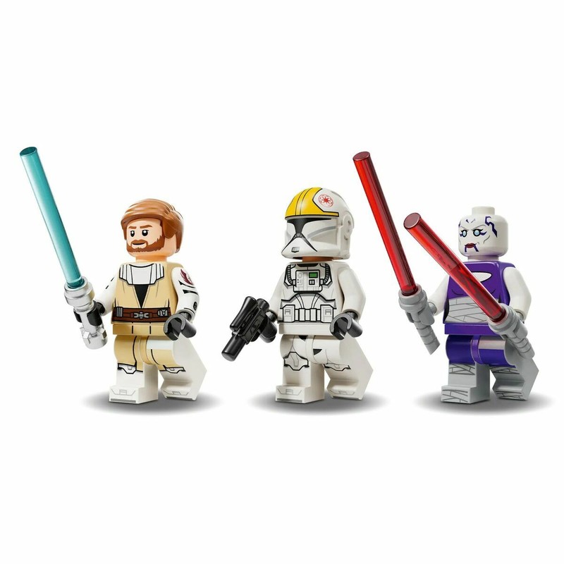 Lego V-19 Torrent Starfighter montado, vista frontal