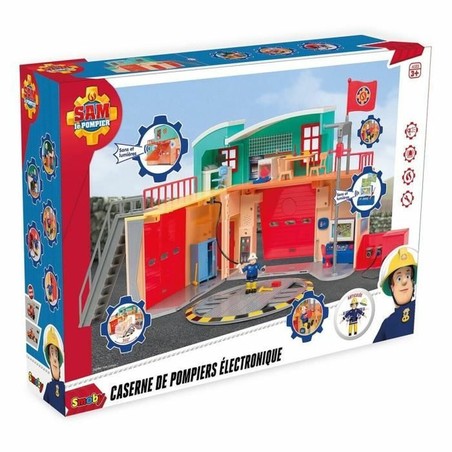 Figuras Acción Niños: Playset Estación de Bomberos Electrónica Smoby - Compra online en MegaJuguetes
