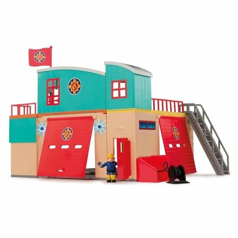 Figuras Acción Niños: Playset Estación de Bomberos Electrónica Smoby