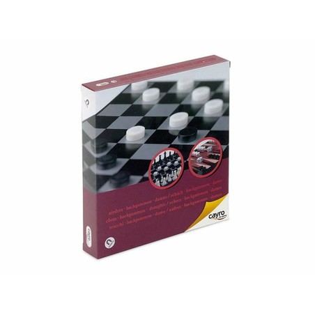 Backgammon Ajedrez Damas Magnético Cayro | Juego 3 en 1 - Compra online en MegaJuguetes