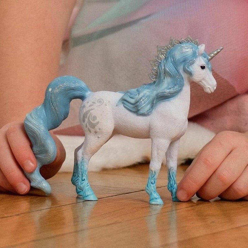 Figuras acción niños Schleich Unicornio Fantasía Negro
