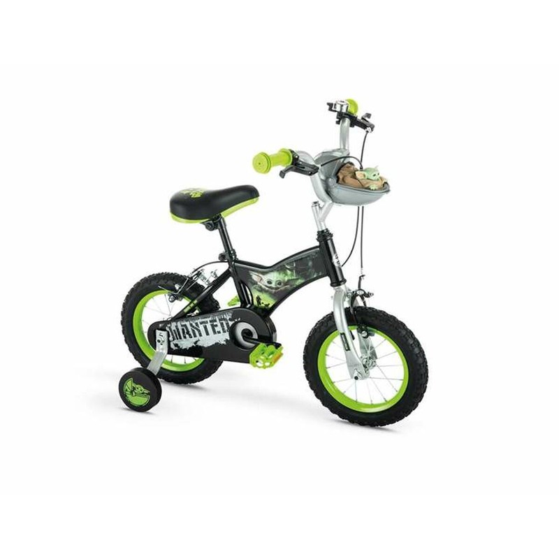 Juguetes Exterior Niños: Bicicleta Infantil Stitch Huffly 12" Verde Negro - Compra online en MegaJuguetes