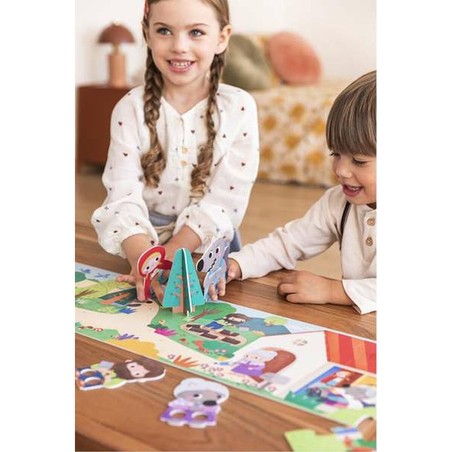 Puzzle Infantil Diset XXL Caperucita Roja 30 Piezas
