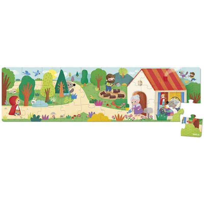 Puzzle Infantil Diset XXL Caperucita Roja 30 Piezas