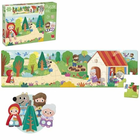Puzzle Infantil Diset XXL Caperucita Roja 30 Piezas