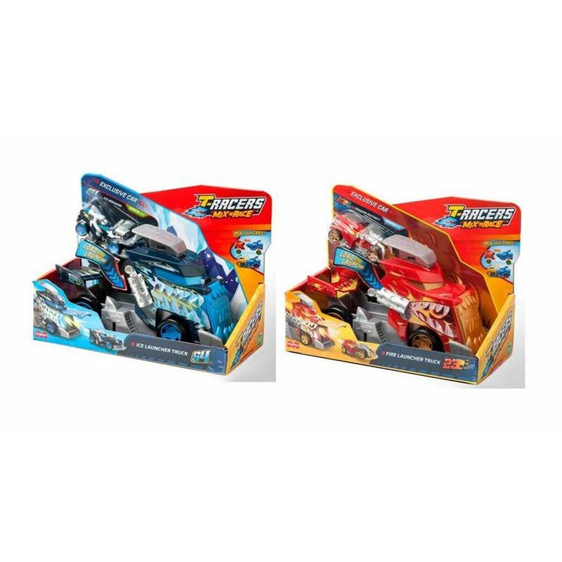 Coches Juguete Niños: Camión Portavehículos Magicbox T-Racers Launcher