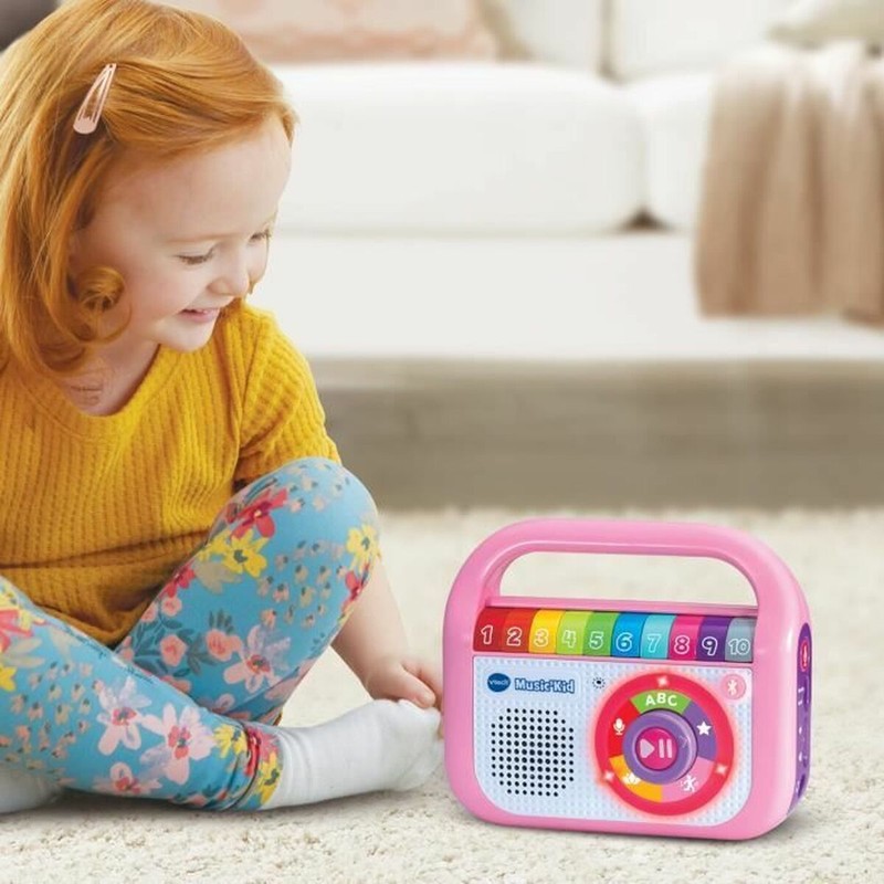 Juguetes Musicales Niños: Radio Vtech Baby Interactiva
