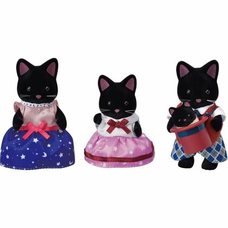 Figuras Acción Niños Sylvanian Families: Familia Gatos Magos 5530 - Compra online en MegaJuguetes