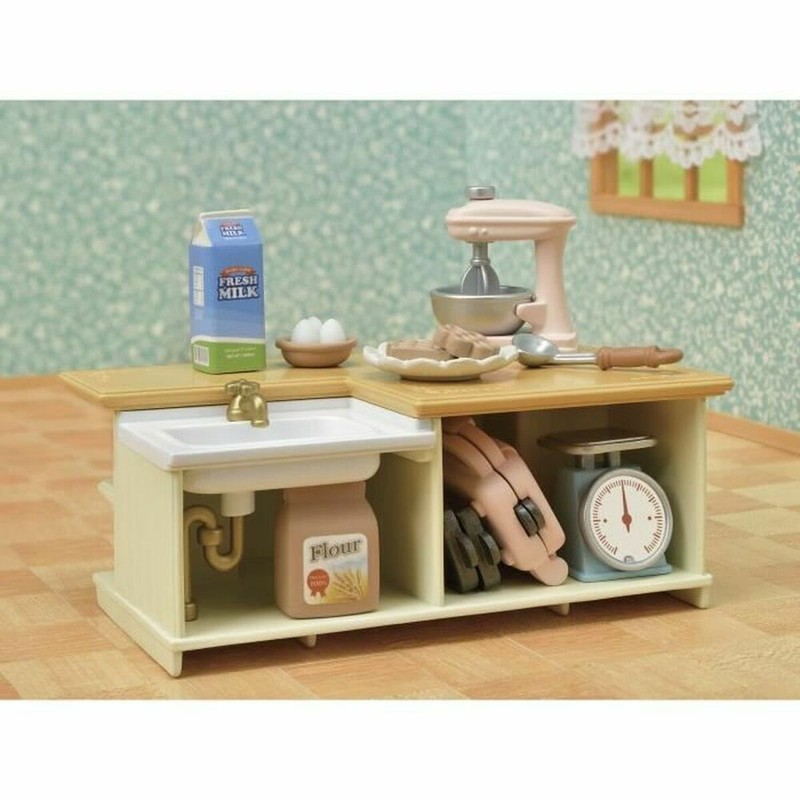 Figuras Acción Niños Sylvanian Families: Set Cocina Land 5442 - Compra online en MegaJuguetes