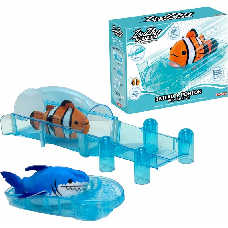 Juguetes Electrónicos Niños: Lansay Zhu Zhu Aquarium Interactivo