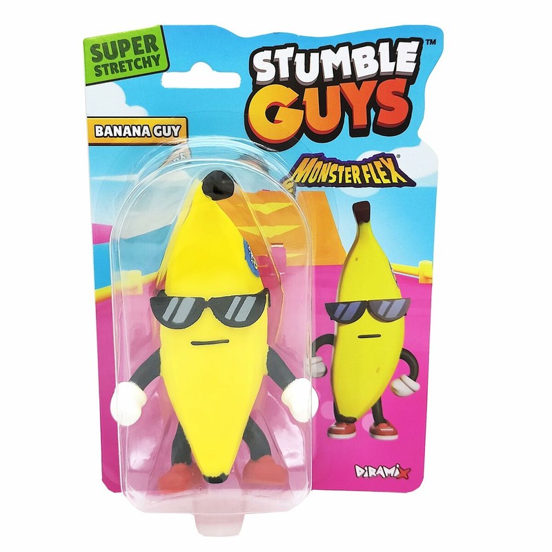 Figuras Acción Niños: Muñeco Bizak Monsterflex Stumble Guys Flexible