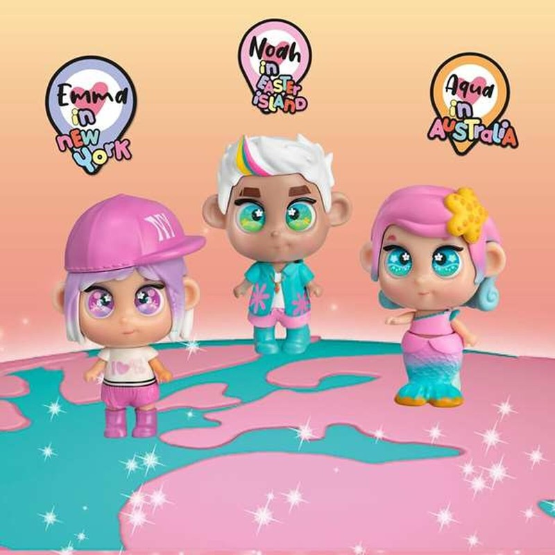 Muñecas Niñas Famosa Mini Trotties Emoji Eyes Articulada