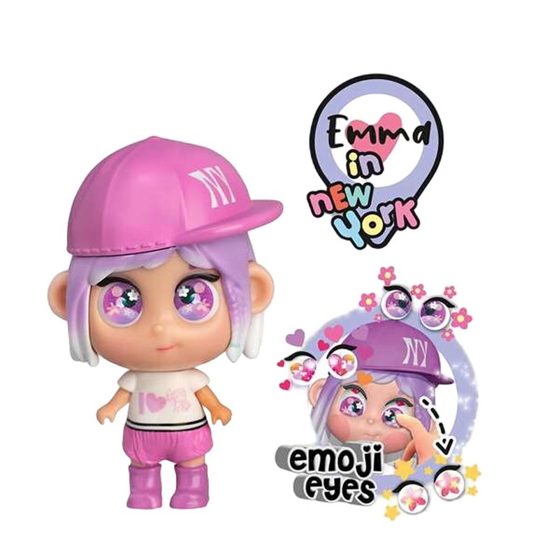 Muñecas Niñas Famosa Mini Trotties Emoji Eyes Articulada