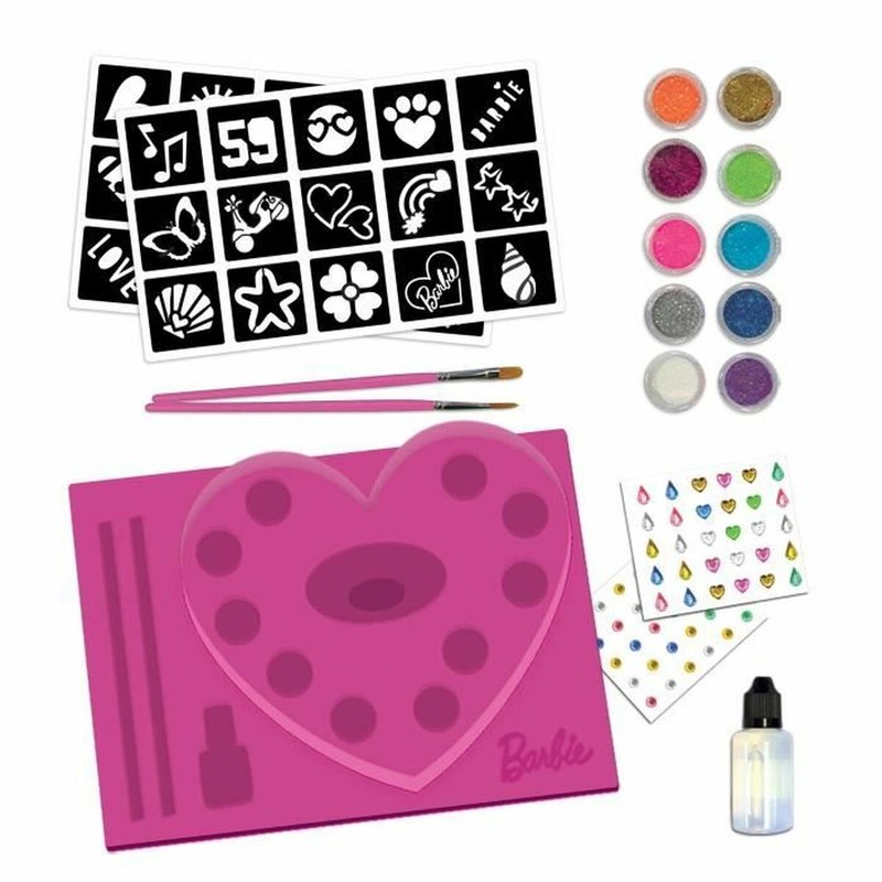 Tatuajes Temporales Niños Lisciani My Glitter Tatoo Purpurina 20 Piezas