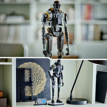 Parte trasera del K-2SO LEGO, diseño robusto