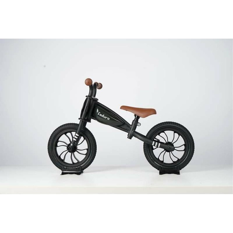 Juguetes Exterior Niños: Bicicleta Sin Pedales Feduro 12" Negra