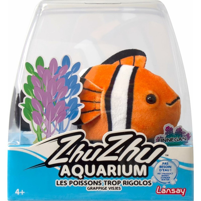 Juguetes Electrónicos Niños: Lansay Zhu Zhu Aquarium Moon Pez Clown