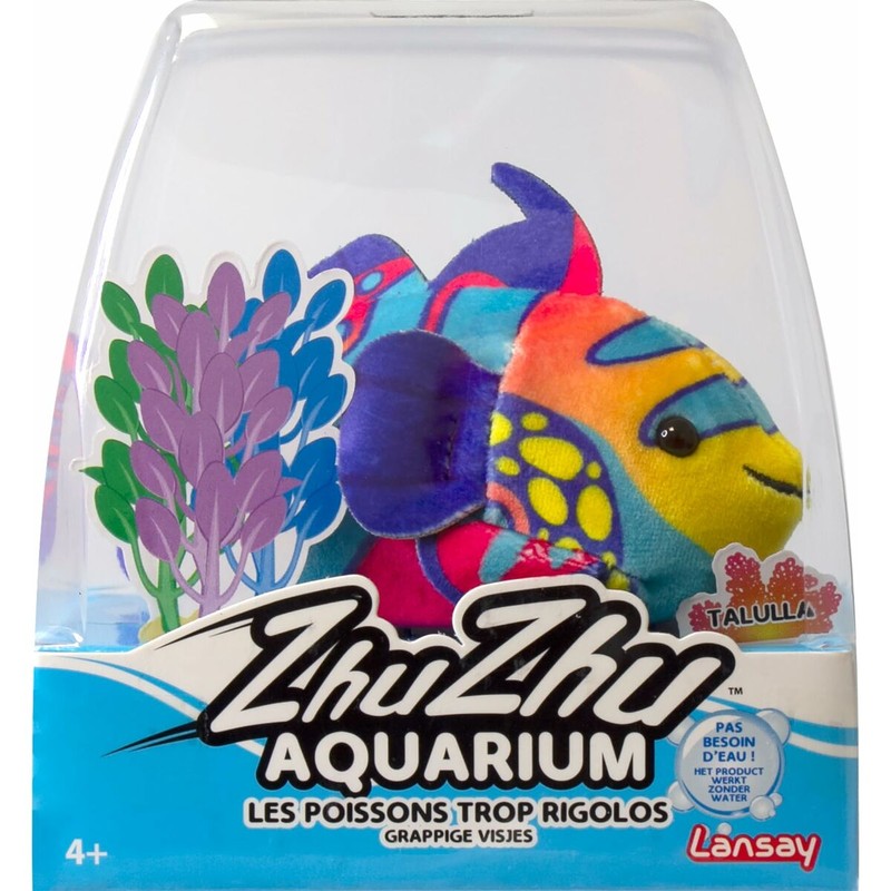 Juguetes electrónicos niños Lansay Zhu Zhu Aquarium: Sébastien el pez mandarín interactivo