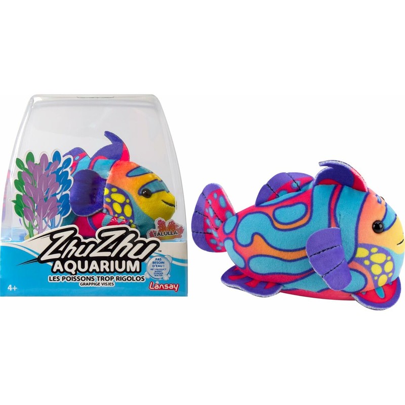 Juguetes electrónicos niños Lansay Zhu Zhu Aquarium: Sébastien el pez mandarín interactivo