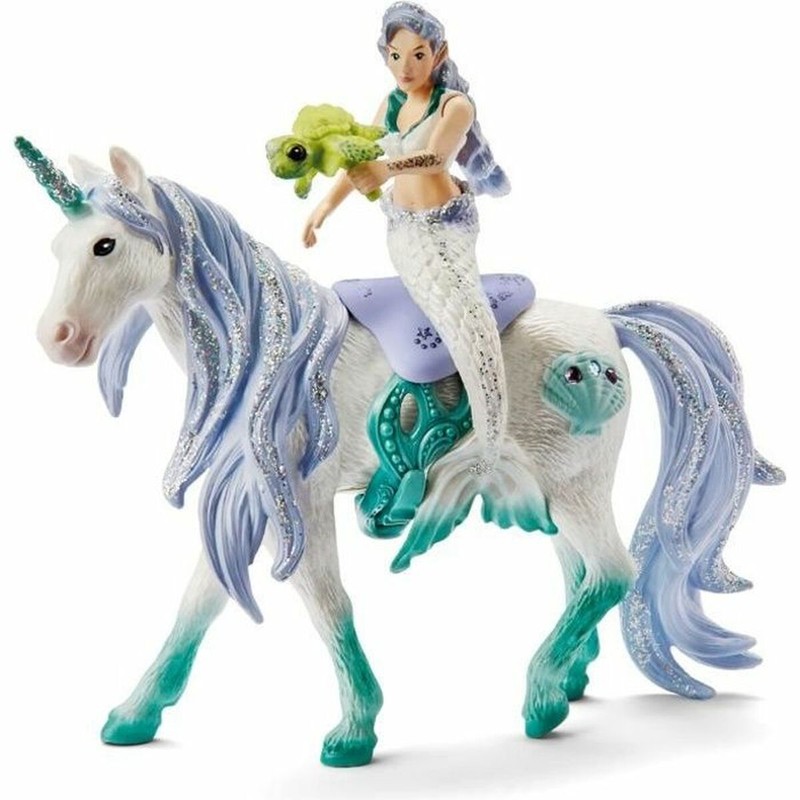 Figuras Acción Niños Schleich 42509 Sirena Unicornio Marino - Compra online en MegaJuguetes