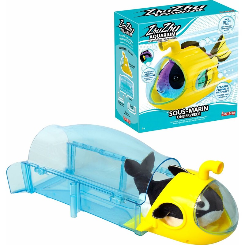 Juguetes Electrónicos Niños: Submarino Interactivo Lansay Zhu Zhu Aquarium