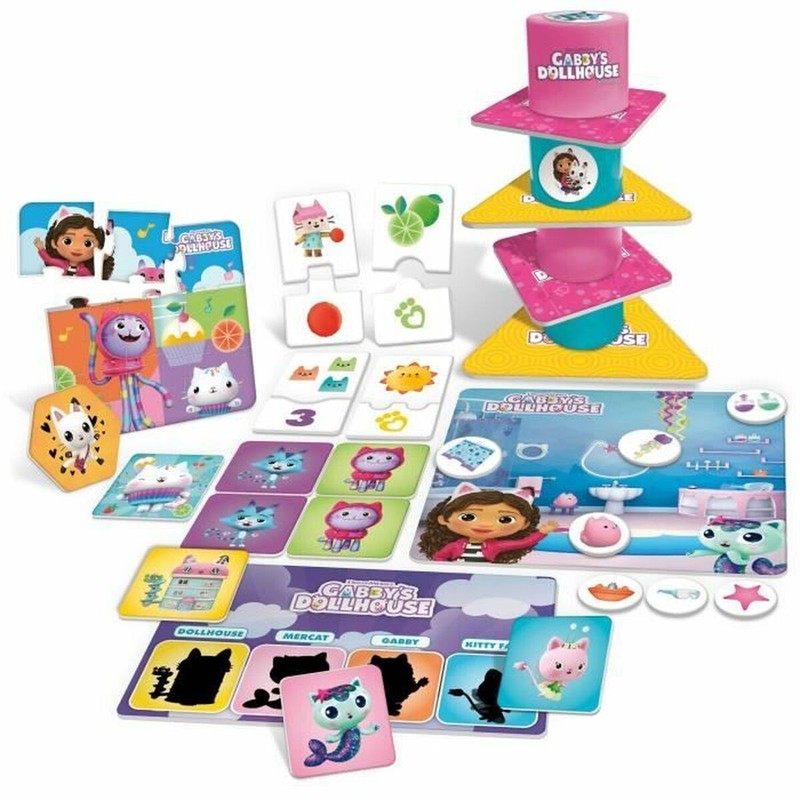 Juegos Mesa Niños Lisciani Gabby's Dollhouse Educativo