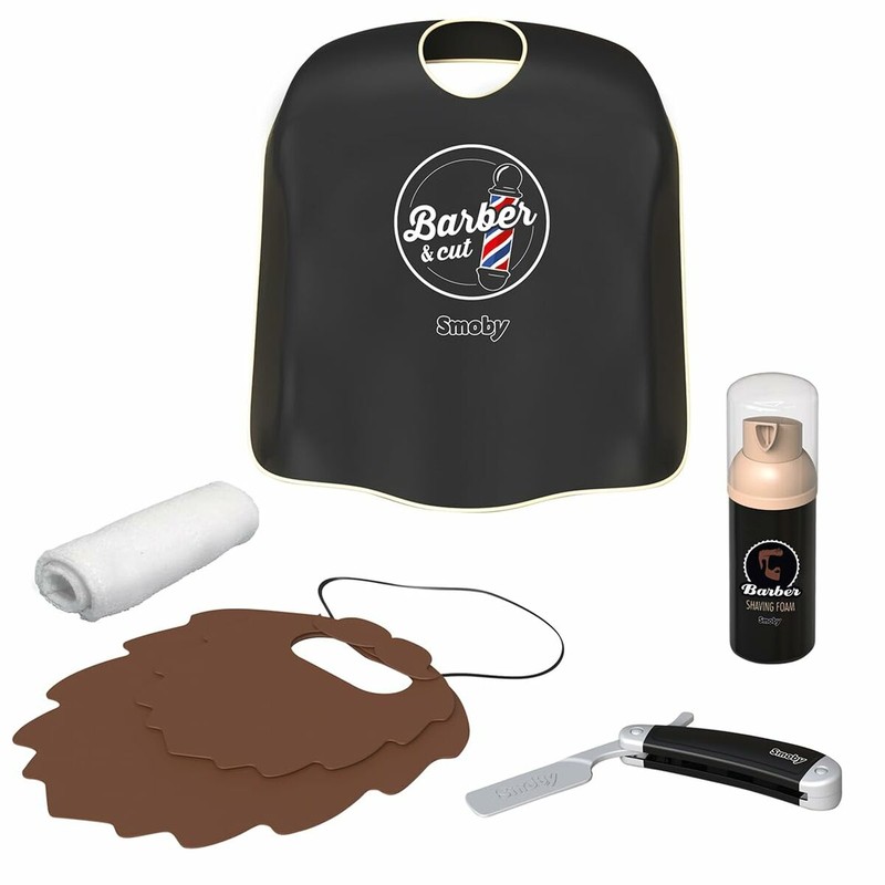 Disfraces Niños Smoby: Set Barber and Cut Negro - Compra online en MegaJuguetes