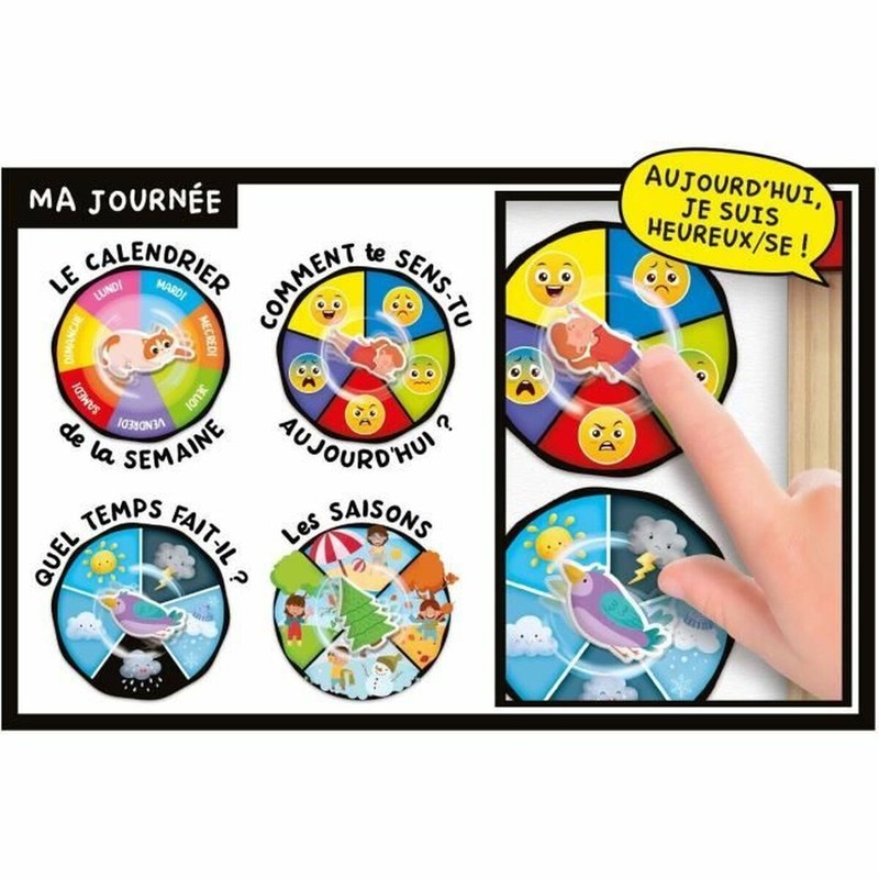 Juegos de Mesa Niños Educativos Lisciani Giochi: Calendario y Emociones