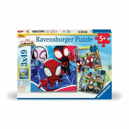 Puzzle infantil Ravensburger Spidey Amazing Friends 49 piezas - Compra online en MegaJuguetes