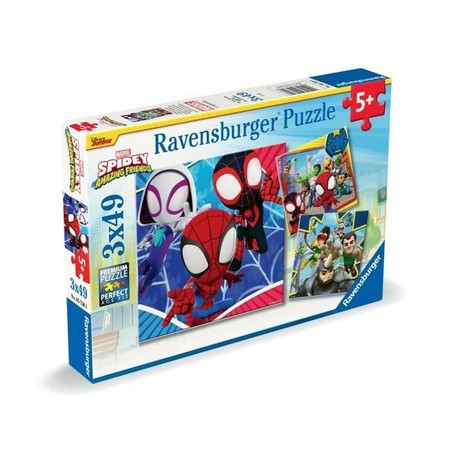 Puzzle infantil Ravensburger Spidey Amazing Friends 49 piezas