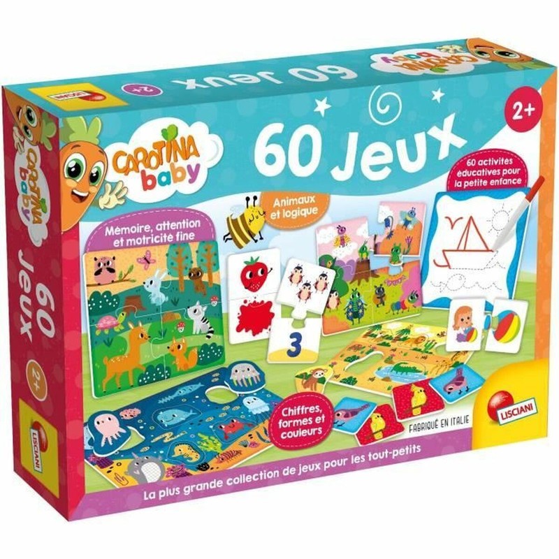 Juegos Mesa Niños Educativos Lisciani Carotina Baby - Compra online en MegaJuguetes