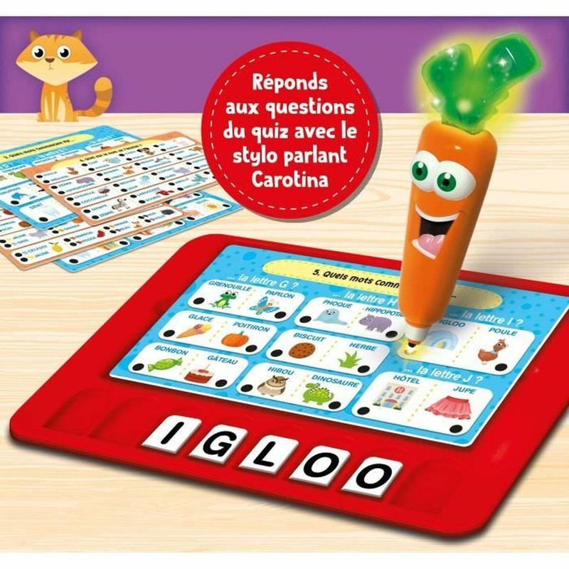 Juegos Mesa Niños: Lisciani Vocabulario Francés Educativo