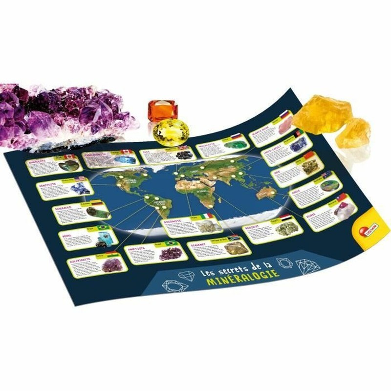 Juguetes Ciencia Niños Lisciani Giochi - Kit Mineralogía