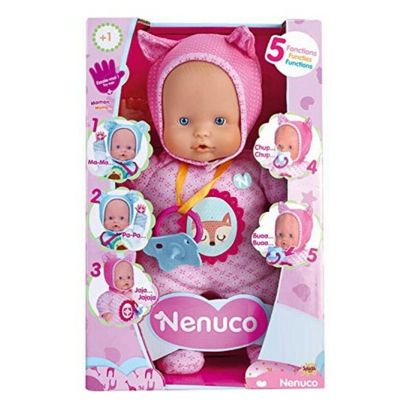 Muñecas Niñas Nenuco Little Fox Interactivo - Compra online en MegaJuguetes