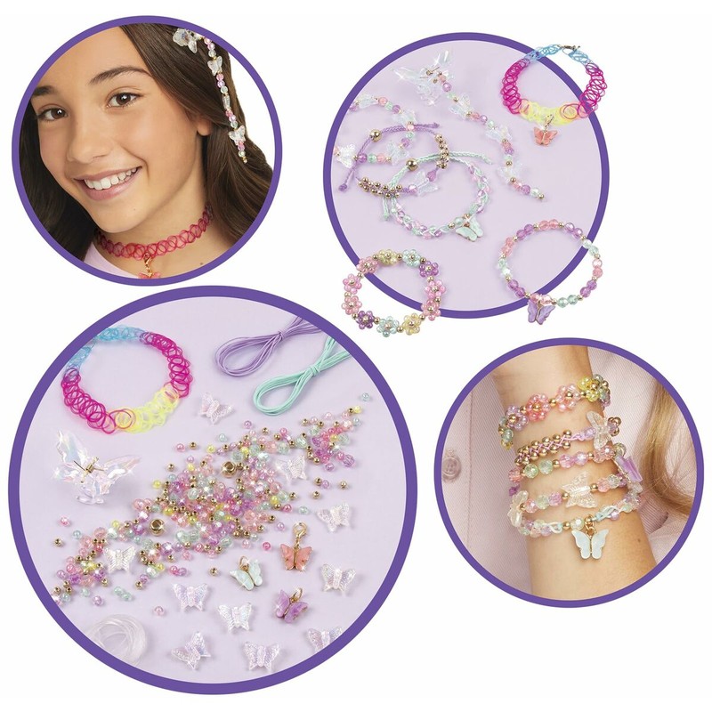 Manualidades Niños Make it Real Lansay - Kit Creativo de Joyas - Compra online en MegaJuguetes