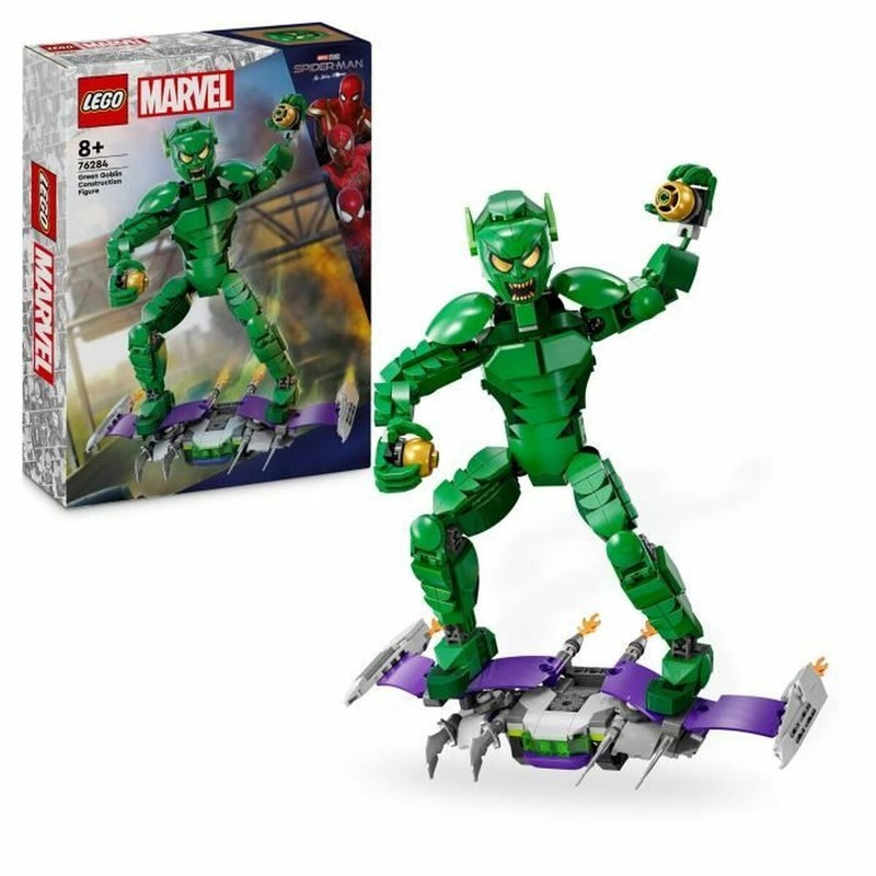 Juguetes Construcción Niños: LEGO Green Goblin 76284 - 471 Piezas - Compra online en MegaJuguetes
