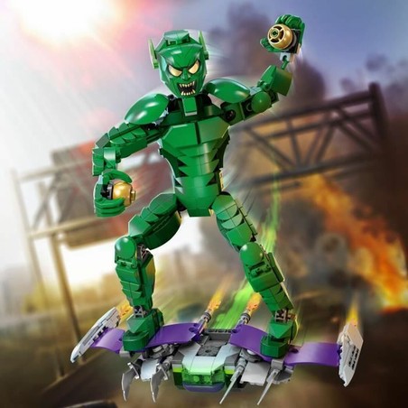 Juguetes Construcción Niños: LEGO Green Goblin 76284 - 471 Piezas