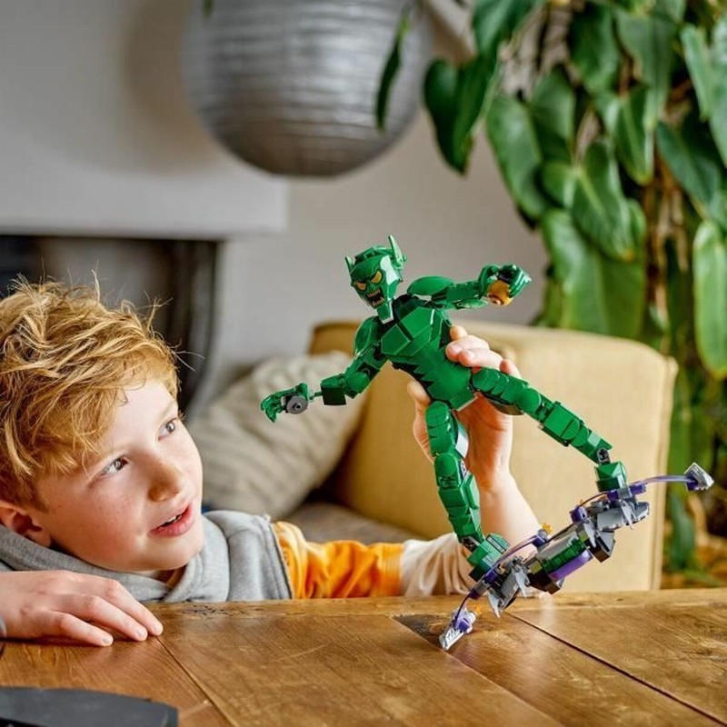 Juguetes Construcción Niños: LEGO Green Goblin 76284 - 471 Piezas