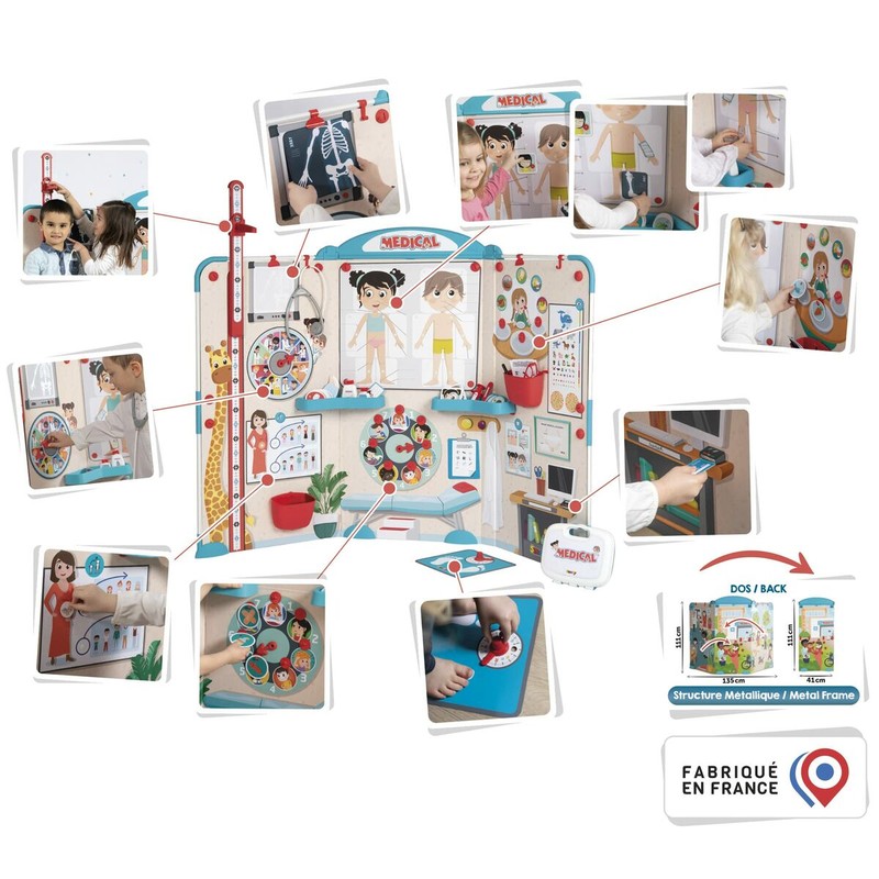 Juego Simbólico Niños: Maletín Médico Smoby Cabinet