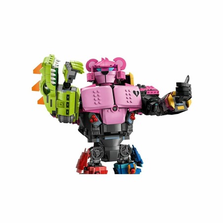 Modelo Lego Mecha Team Leader, vista frontal detallada