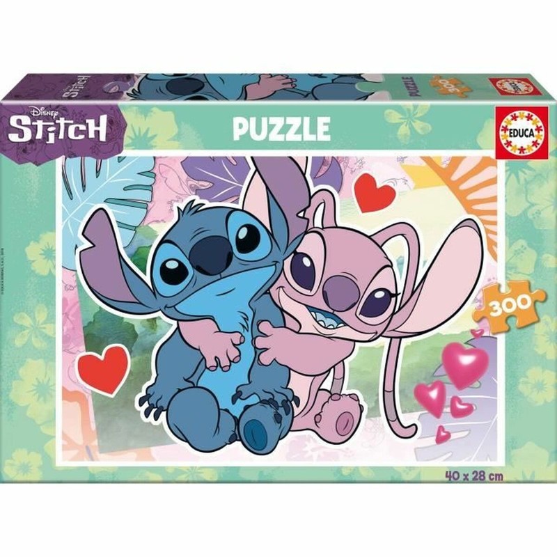 Puzzle infantil Educa Stitch 300 piezas - Compra online en MegaJuguetes