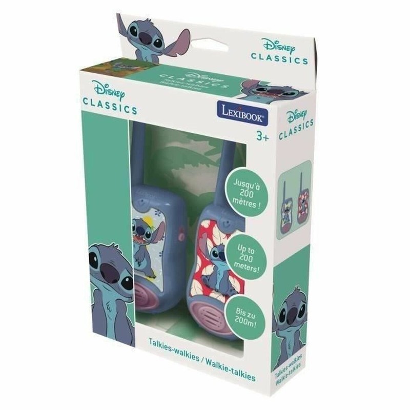 Juguetes Electrónicos Niños Walkie-Talkie Lexibook Stitch