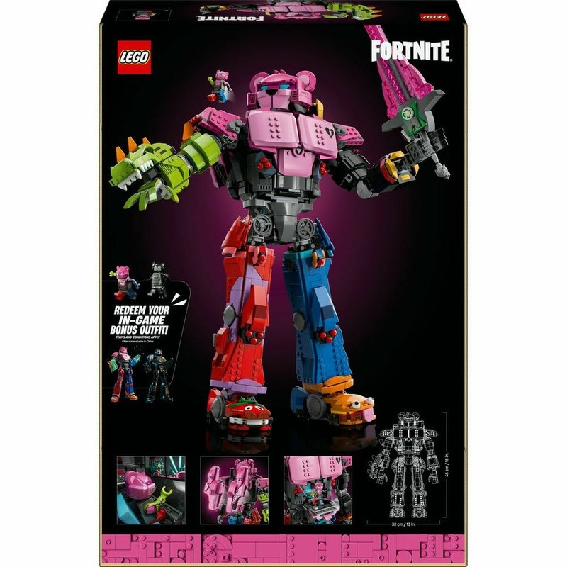 Colección Lego gaming, Mecha Team Leader en pose dinámica