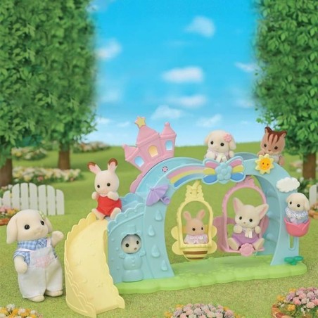 Muñecas Niñas Sylvanian Families: Columpio de Guardería para Casa de Muñecas