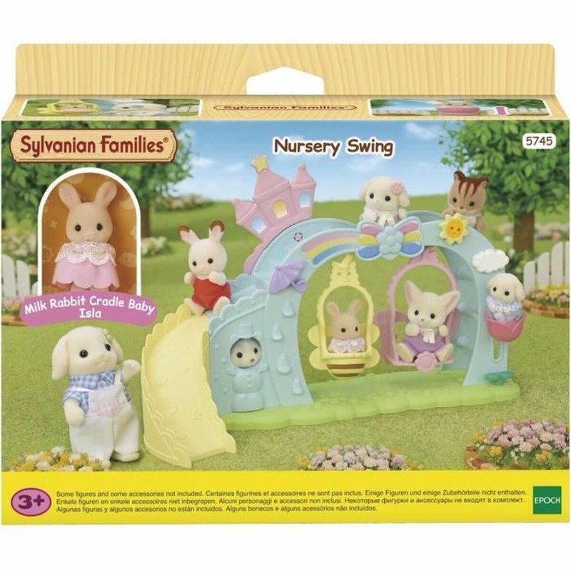 Muñecas Niñas Sylvanian Families: Columpio de Guardería para Casa de Muñecas